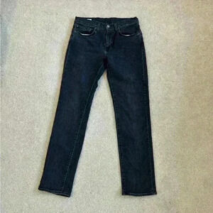 Black Levis 511 slim straight jeans in size 31 x 32